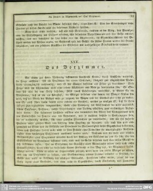XXV. Das Vorzimmer