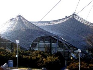 München: Olympiazentrum, Zeltdachkonstruktion