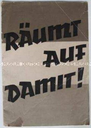 Reich bebilderte Propagandaschrift der DNVP zur Reichstagswahl 1932
