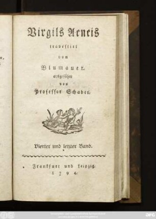 Bd. 4: Virgils Aeneis