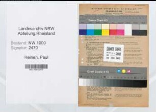 Entnazifizierung Paul Heinen, geb. 09.06.1891 (Beamter)