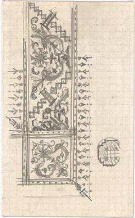 Gmelin, Leopold; Sammlung Gmelin: Kunstgewerbe - Kiste IV - Ornament (Details)