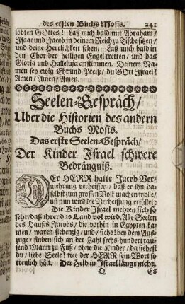 Das erste Seelen-Gespräch. - VIII.