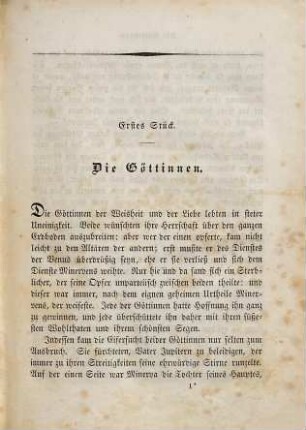 J. J. Engel's Schriften, 1 : Der Philosoph für die Welt ; 1