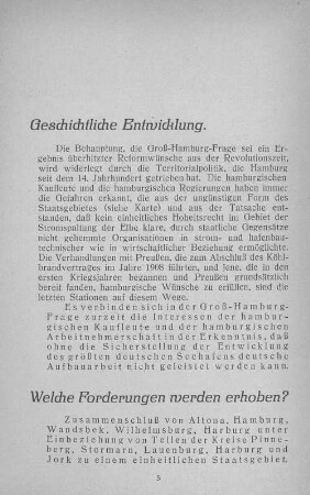 Geschichtliche Entwicklung.