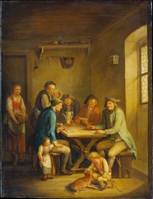 Bauern beim Kartenspiel