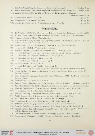 Kupferstiche (Nr. 768-913)