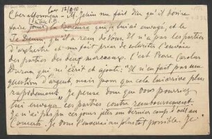Brief an Ludwig Strecker (senior) und Ludwig Strecker an B. Schott's Söhne : 08.09.1910