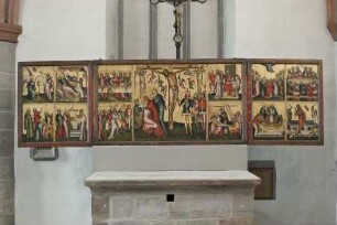 Hochaltar — Szenen aus der Legende um Jesus Christus