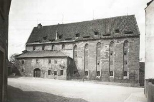 Saalfeld, Alte Münzkirche : Saalfeld. Ehemalige Franziskanerklosterkirche Sankt Andreas