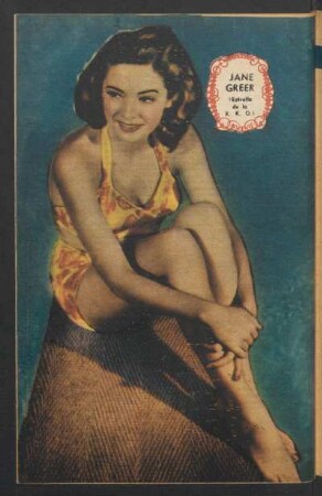 Jane Greer (estrella de la R. K. O.) - [Fotografía]
