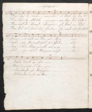 Soprano, Mag auch die Liebe weinen
