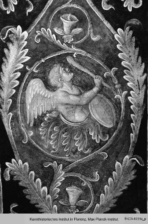 Das Heiligengewölbe - Heiligengewölbe: Deesis und hl. Franziskus