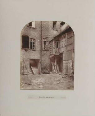 Brauereihof der Brauerei Hoepfner in der Kaiserstraße in Karlsruhe