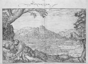 Stadtansicht von Marburg