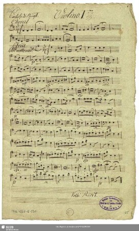Violino. I.mo