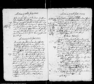 Handelsprotokolle des Amtes Mühlingen