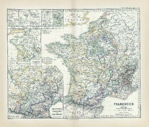 Frankreich von 1180 - 1461 (Albigenser- und englische Kriege)