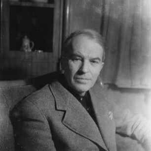 Porträt Prof. Dr. Will Grohmann, Rektor der Kunstakademie