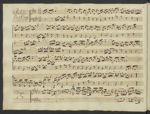 Präludien und Fugen; cemb; Fis-Dur; BWV 858