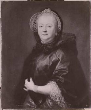 Bildnis Johanna Sophie Freifrau von Fritsch, geb. von Winckler, Gattin des Thomas von Fritsch