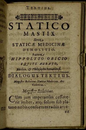 Dialogus tertius