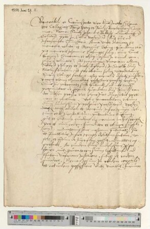 Präsentation an Propst Jacob Schomaker für eine Vikarie am Philippi und Jacobi Altar der Nicolaikapelle [lat].