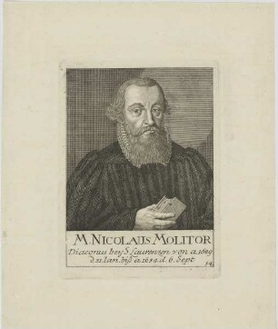 Bildnis des Nicolaus Molitor