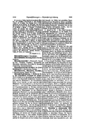 Sprachunterricht s. Grammatik; ferner die Art. : Deutscher, Englischer, Französischer, Griechischer, Häbräischer, Lateinischer S., Sprachvergleichung, Sprachwissenschaft.
