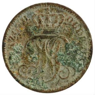 Münze, Schwaren, 1858 n. Chr.