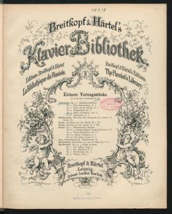 Nr. 5: Beim Abschiede : a[-]M[oll]