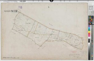 Schale (Hopsten), Umlegung Schale, Urkarte II Flur 22