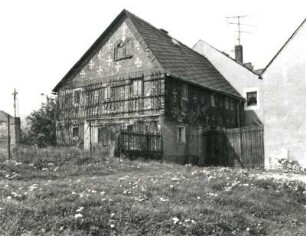 Panschwitz-Kuckau-Ostro, Seitenweg. Bauernhof (1801/1900). Wohnhaus