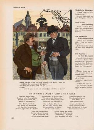 "Wollen Sie nicht unserer 'Harmonie' beitreten, Herr Kleister? ..."