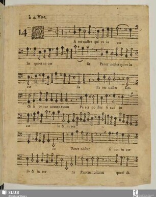 14. Pater noster