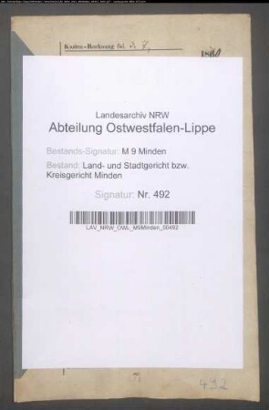 Sonstige: Borcherding, Heinrich Wilhelm:
