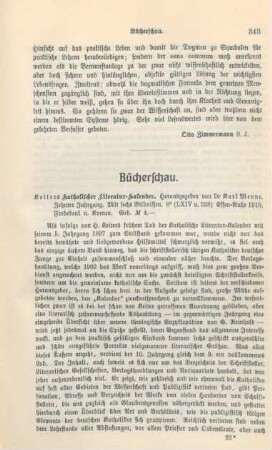 343-357 Empfehlenswerthe Schriften