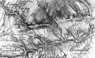 Bernsdorf auf dem Eigen-Altbernsdorf auf dem Eigen. Oberreit, Sekt. Zittau, 1844/46