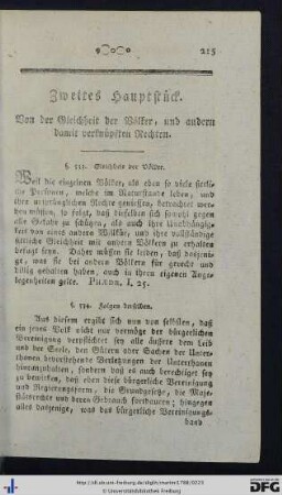 II. Hauptstück.