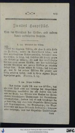 II. Hauptstück.
