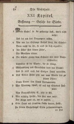 XXI Kapitel. - XXVIII Kapitel.