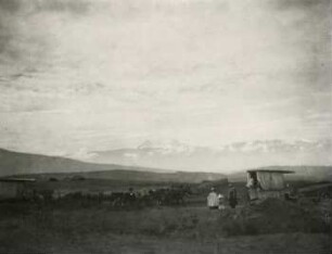Cerro Altar von der Straße bei Ambato aus