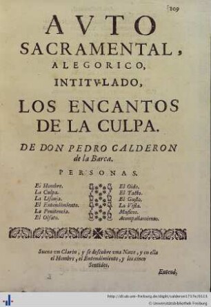 Los Encantos de la Culpa.