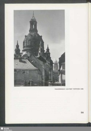 Frauenkirche von der Terrasse aus