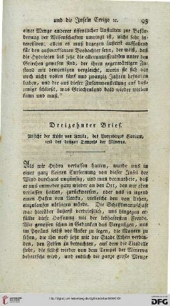 Dreizehnter Brief