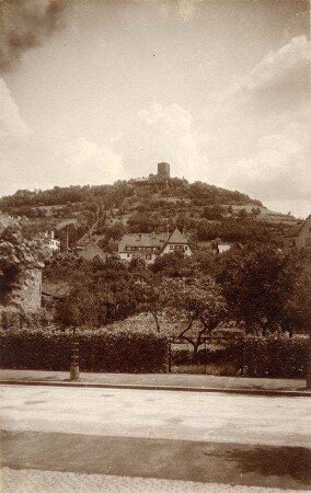 Ansichten von Karlsruhe, Bruchsal und Rastatt. Durlach - Turmberg