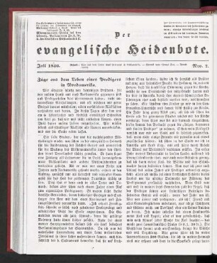 Juli 1856. Nro. 7