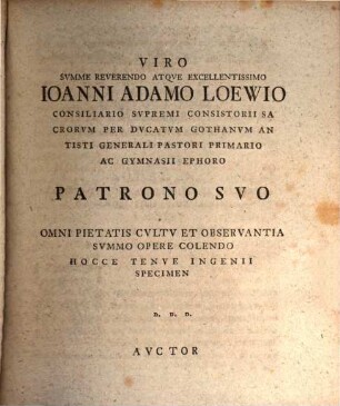 Commentatio De Litterarum Studiis Ioann. Nicolai Maurocordati Principis Walachiae