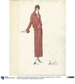 Ensemble von Bernard et C.ie, Modell Jouvénille