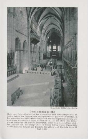 Dom. Innenansicht ...